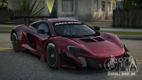 McLaren 650S Gailjara para GTA San Andreas