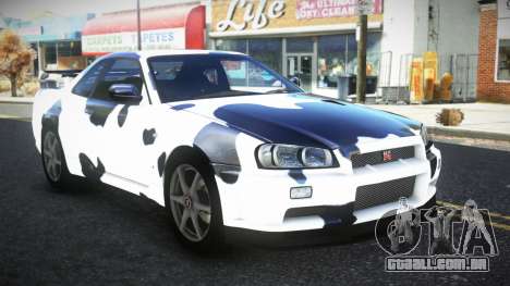 Nissan Skyline R34 Bridy S11 para GTA 4