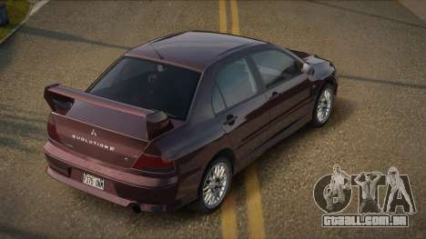 Mitsubishi Lancer Evolution VII Dalara para GTA San Andreas