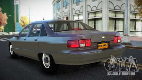 Chevrolet Caprice Ujid para GTA 4