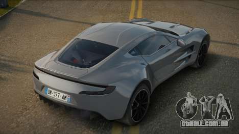 Aston Martin One-77 Sonah para GTA San Andreas