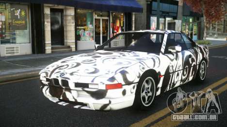 BMW 850CSi Galelina S5 para GTA 4