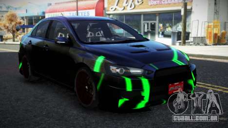 Mitsubishi Lancer Evolution X Jasan S7 para GTA 4