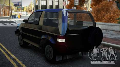 Mitsubishi Pajero Telhute para GTA 4
