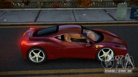 Ferrari 458 Mizvog para GTA 4