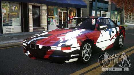 BMW 850CSi Galelina S14 para GTA 4