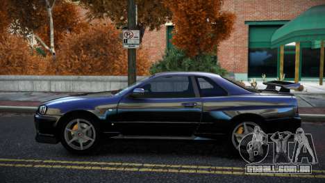 Nissan Skyline R34 Bridy S14 para GTA 4