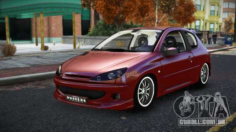 Peugeot 206 Yihyu para GTA 4