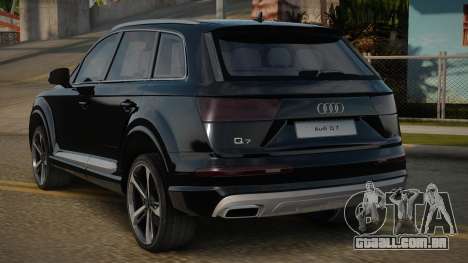 Audi Q7 Denle para GTA San Andreas
