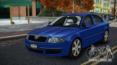 Skoda Superb Pisri para GTA 4