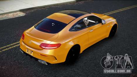 Mercedes-Benz C63S AMG Nasjaxo para GTA 4