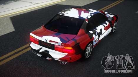 BMW 850CSi Galelina S14 para GTA 4