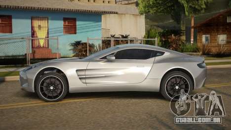 Aston Martin One-77 Sonah para GTA San Andreas