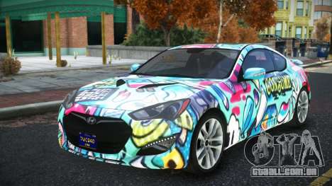 Hyundai Genesis Nesydas S11 para GTA 4