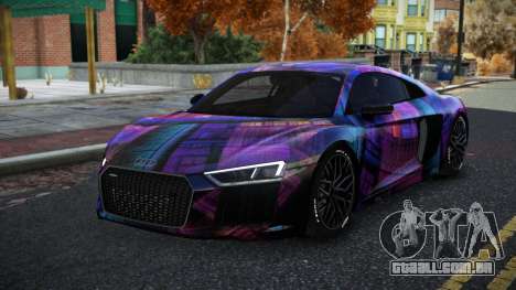 Audi R8 Dochargo S13 para GTA 4