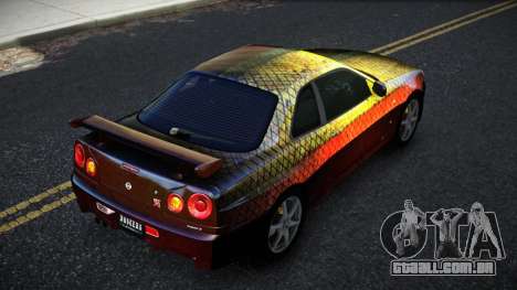 Nissan Skyline R34 Bridy S1 para GTA 4