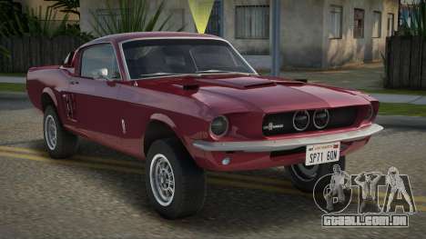 Shelby GT500 Leerine para GTA San Andreas
