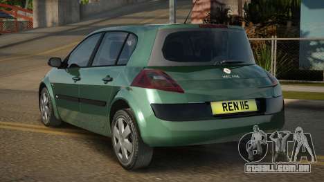 Renault Megane Tayria para GTA San Andreas