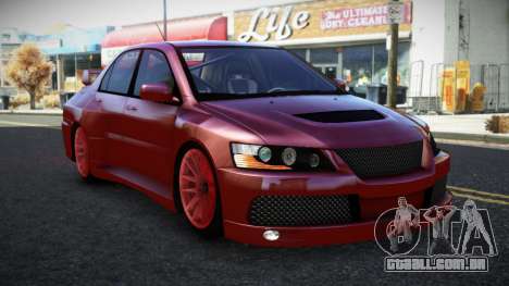 Mitsubishi Lancer Evolution VIII Bajcipo para GTA 4