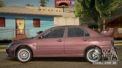 Mitsubishi Lancer Evolution VII Dalara para GTA San Andreas