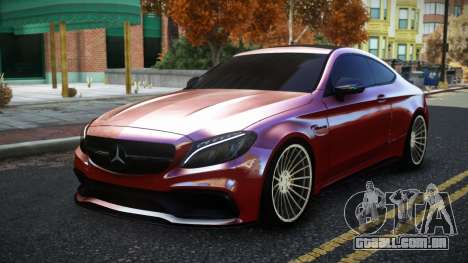Mercedes-Benz C63S AMG Genfoqu para GTA 4
