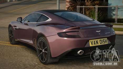 Aston Martin Vanquish Eljeslie para GTA San Andreas