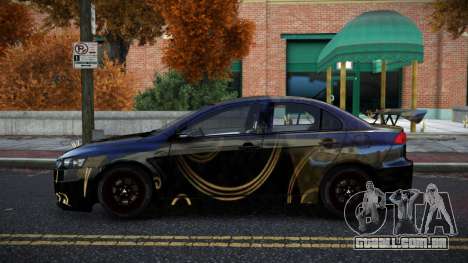 Mitsubishi Lancer Evolution X Jasan S1 para GTA 4