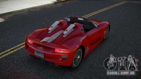 Porsche 918 Foytoric para GTA 4
