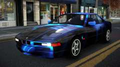 BMW 850CSi Galelina S8 para GTA 4