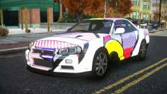 Nissan Skyline R34 Bridy S8 para GTA 4