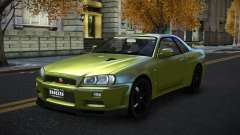 Nissan Skyline R34 Vijugade para GTA 4