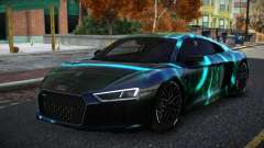 Audi R8 Dochargo S12 para GTA 4