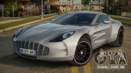 Aston Martin One-77 Sonah para GTA San Andreas