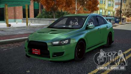 Mitsubishi Lancer Evolution X Jasan para GTA 4
