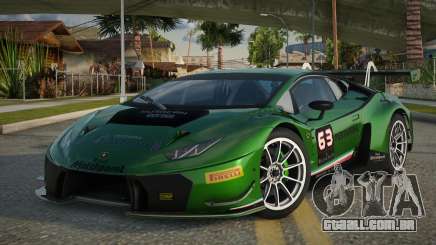 Lamborghini Huracan GT3 Neron para GTA San Andreas