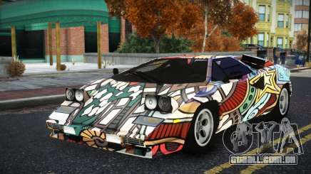 Lamborghini Countach Emisic S8 para GTA 4