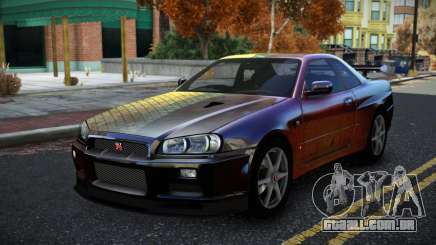 Nissan Skyline R34 Bridy S1 para GTA 4