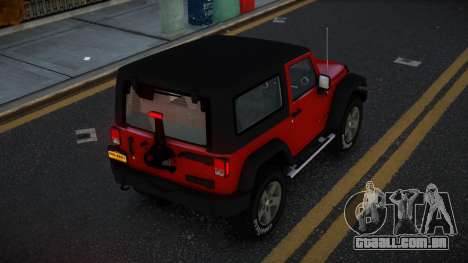 Jeep Wrangler Pajtak para GTA 4