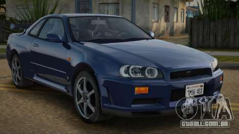 Nissan Skyline R34 Exriera para GTA San Andreas