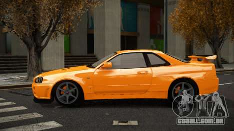 Nissan Skyline R34 Wovjo para GTA 4