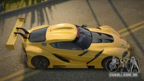 Toyota FT-1 Gran Turismo Vision para GTA San Andreas