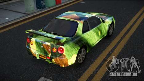 Nissan Skyline R34 Terjam S9 para GTA 4