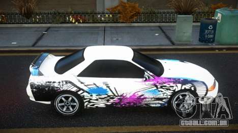 Nissan Skyline R32 Xislesam S8 para GTA 4