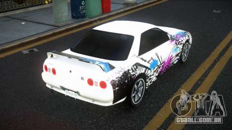 Nissan Skyline R32 Xislesam S8 para GTA 4