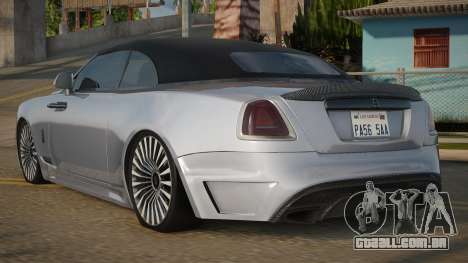 Rolls-Royce Dawn Onyx V1.1 para GTA San Andreas