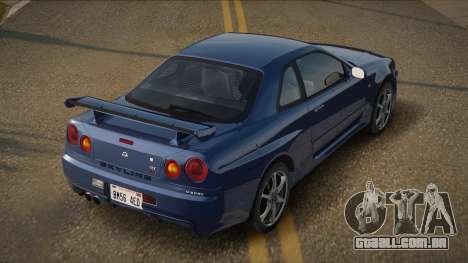 Nissan Skyline R34 Exriera para GTA San Andreas