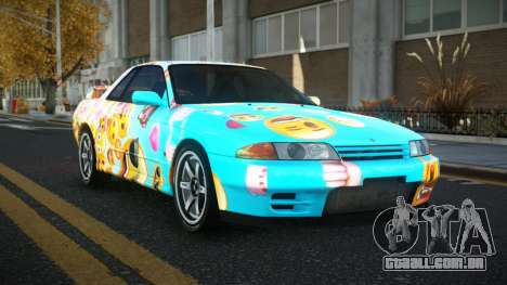 Nissan Skyline R32 Xislesam S4 para GTA 4
