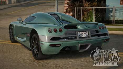Koenigsegg CCX Kyson para GTA San Andreas
