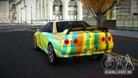 Nissan Skyline R32 Xislesam S14 para GTA 4