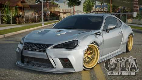 Subaru BRZ Nacarvia para GTA San Andreas